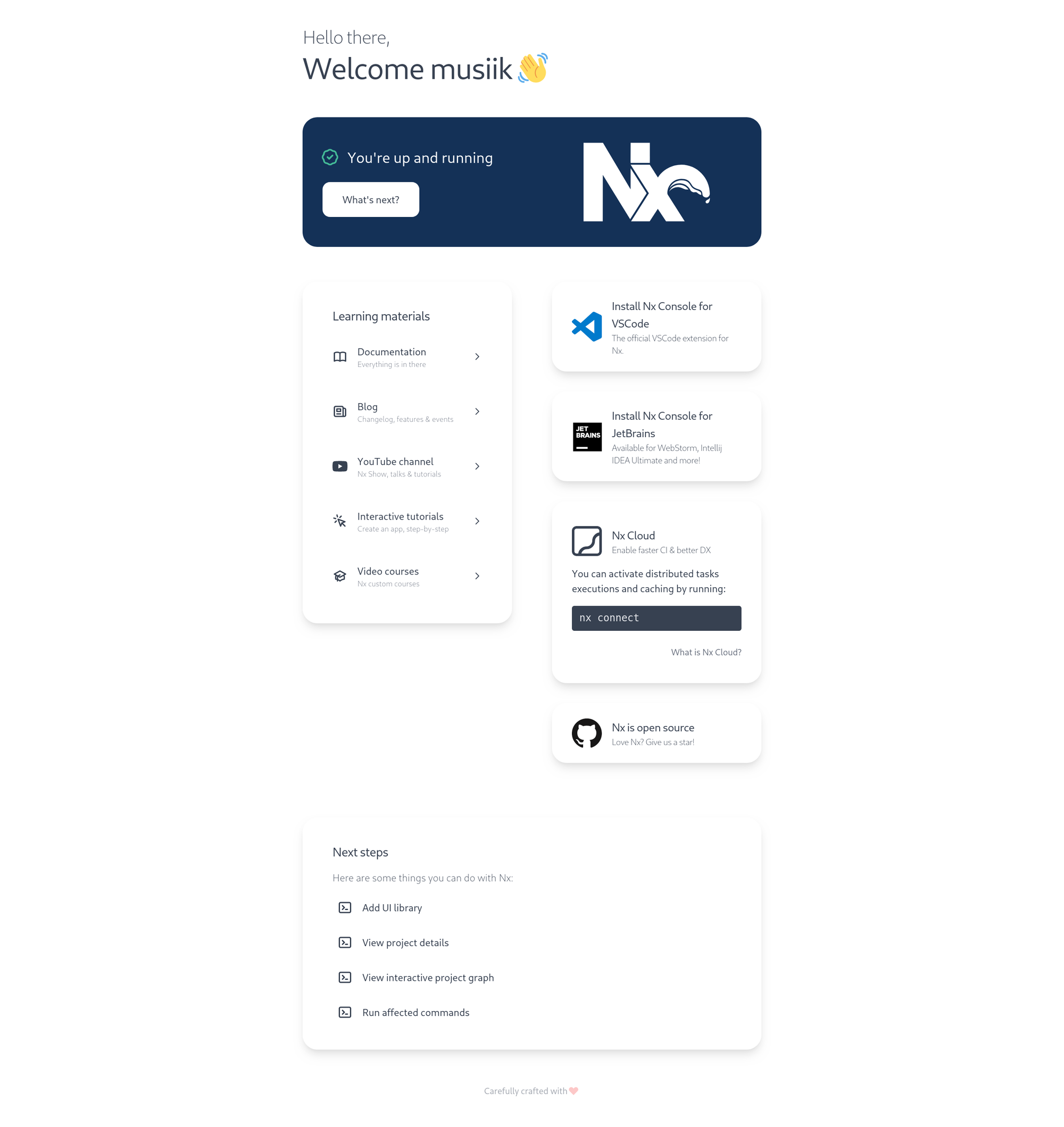 Nx Monorepo React python Nx Monorepo React python